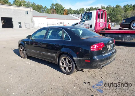 2007 Audi A4 2.0T из США, поврежденный, VIN WAUDF78E47A016020